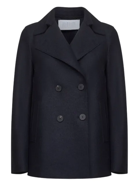 Harris Wharf London double-breasted wool coat