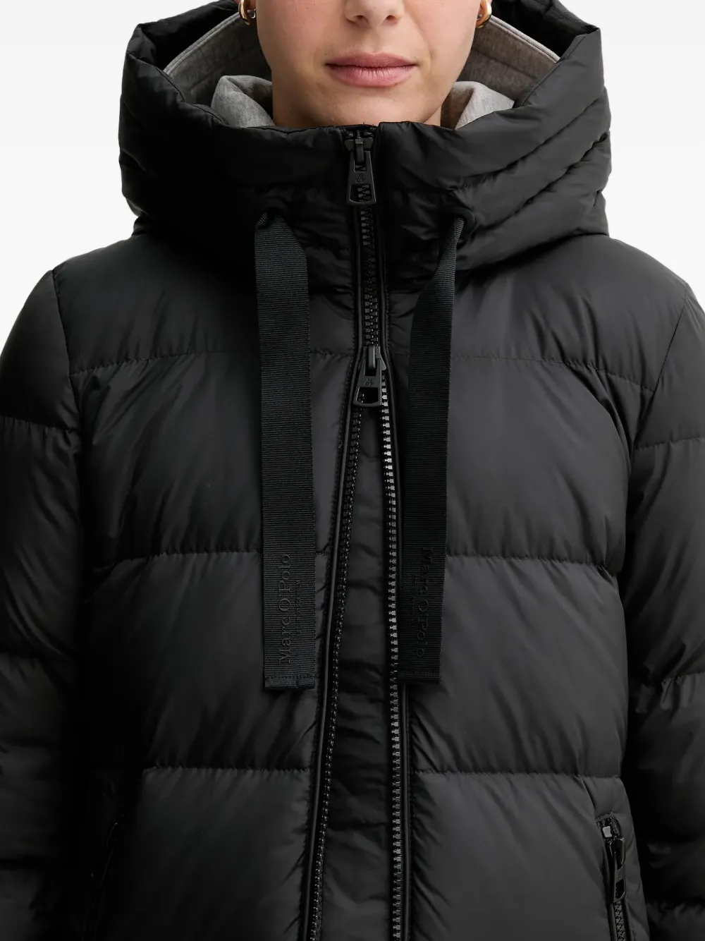 Marc O'Polo Gewatteerde jas Zwart