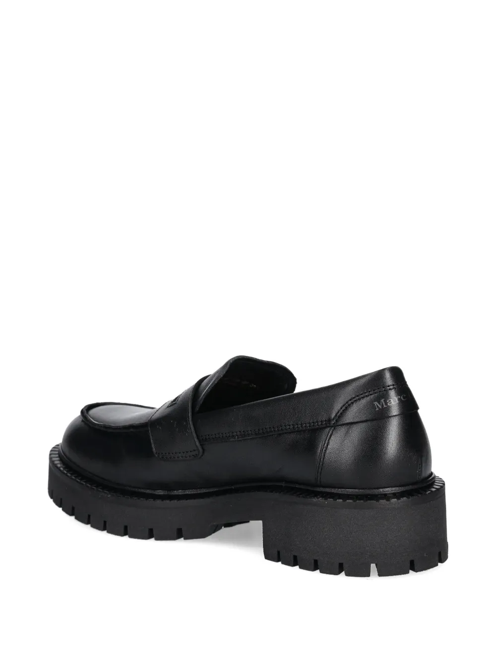 Marc O'polo Leather Loafers In Black