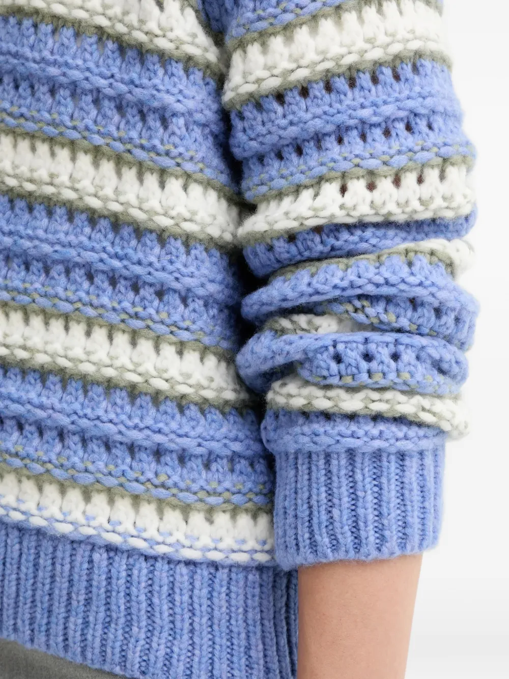 Marc O'Polo Wollen vest Blauw