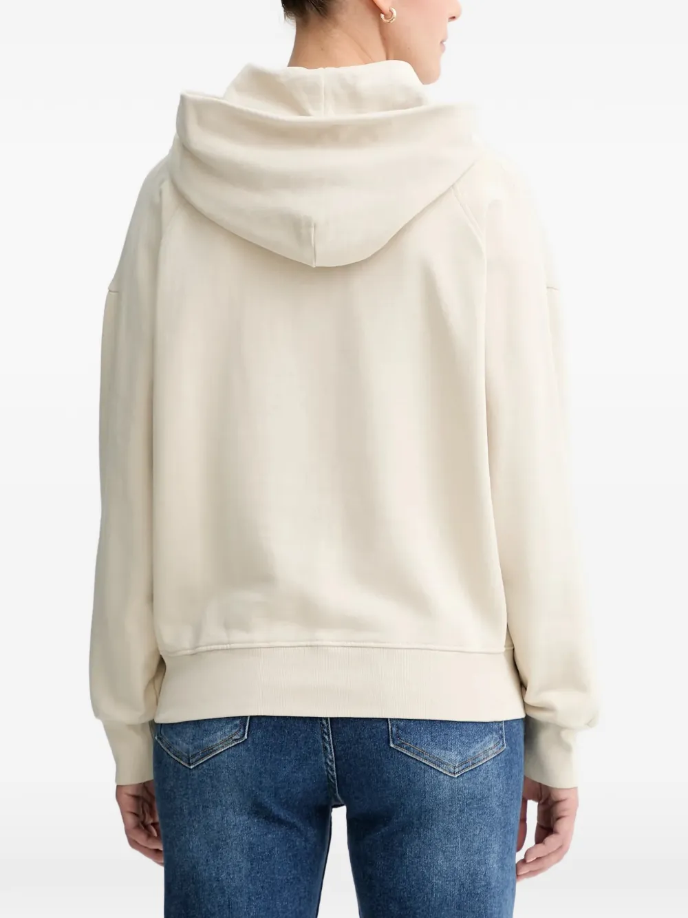  Marc O'polo Logo-embroidered Hoodie - Neutrals 
