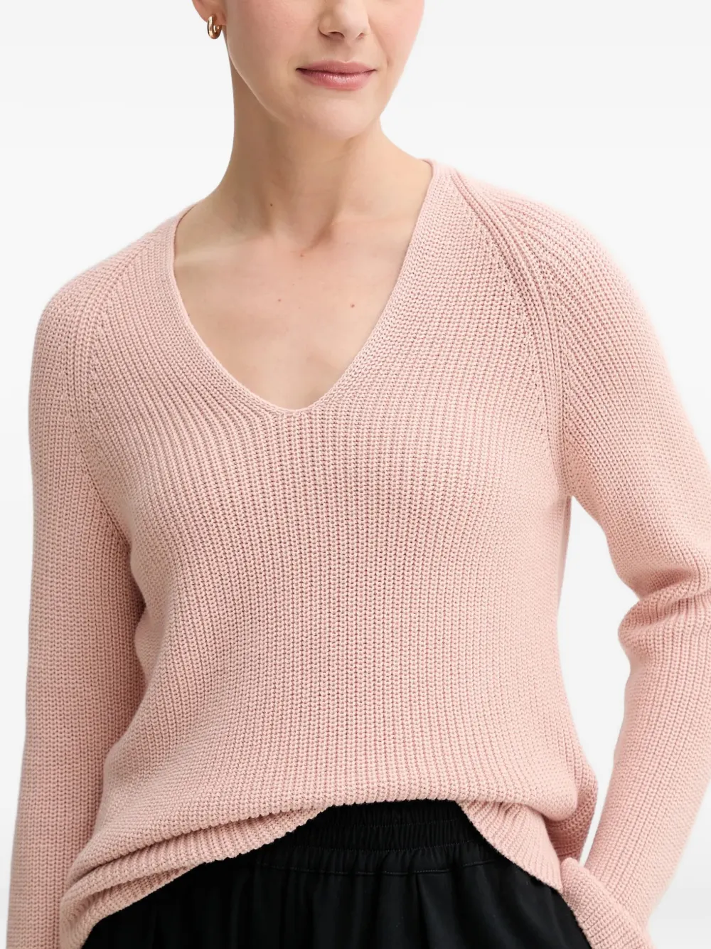 Marc O'Polo Trui met V-hals Roze
