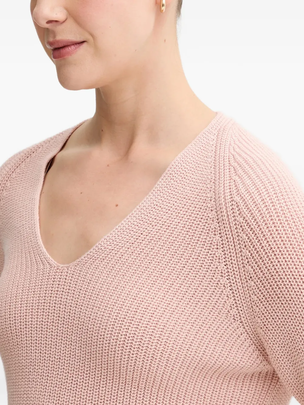 Marc O'Polo Trui met V-hals Roze