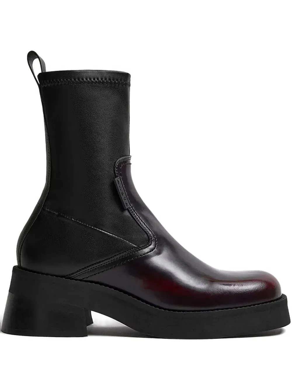 Miista 60mm Oliana Zip-up Ankle Boots In Black