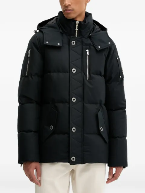 Moose Knuckles hooded quilted jacket