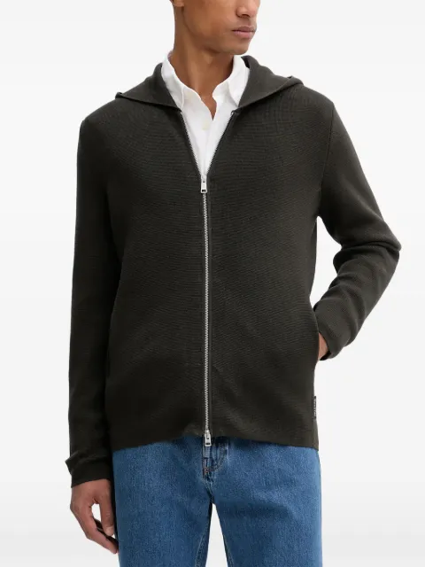 Marc O'Polo hooded zip-up hoodie