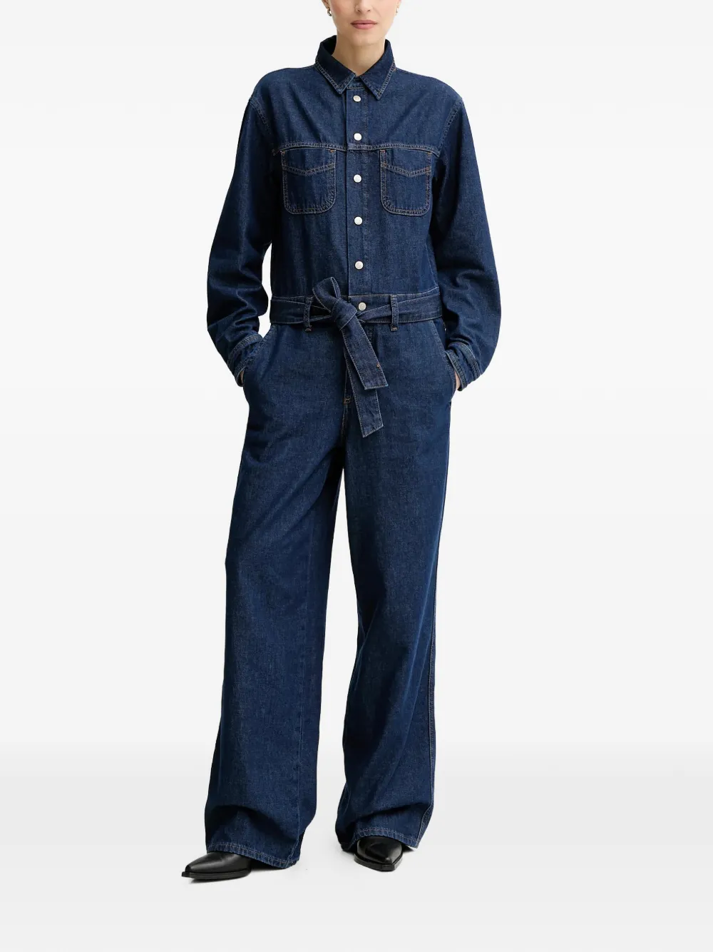 Marc O'Polo button-up jumpsuit | Full Length | Image 2
