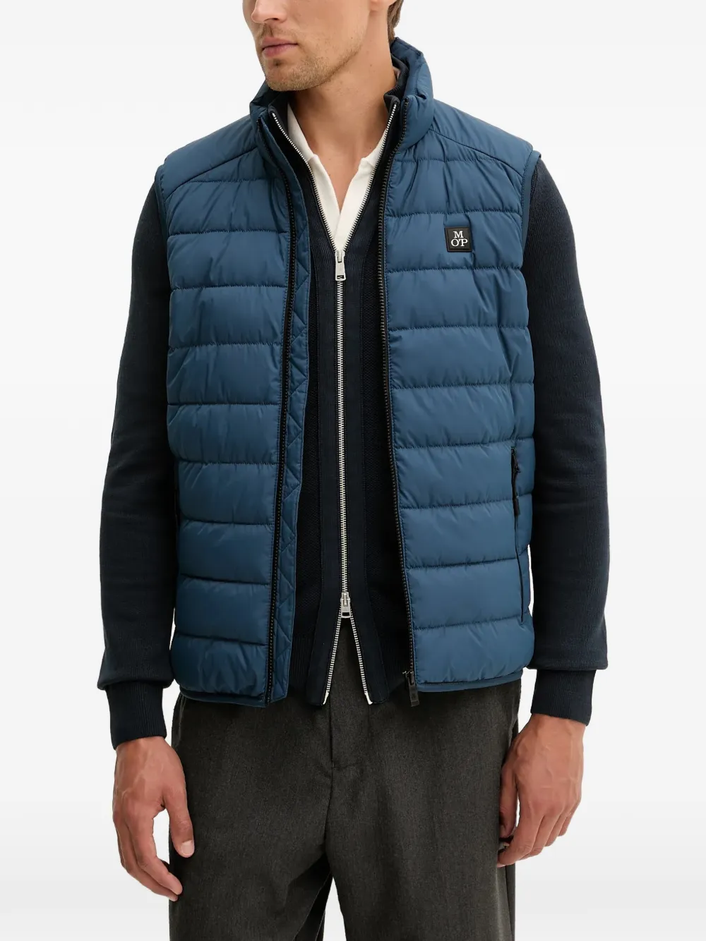 Marc O'Polo Gewatteerde bodywarmer Blauw