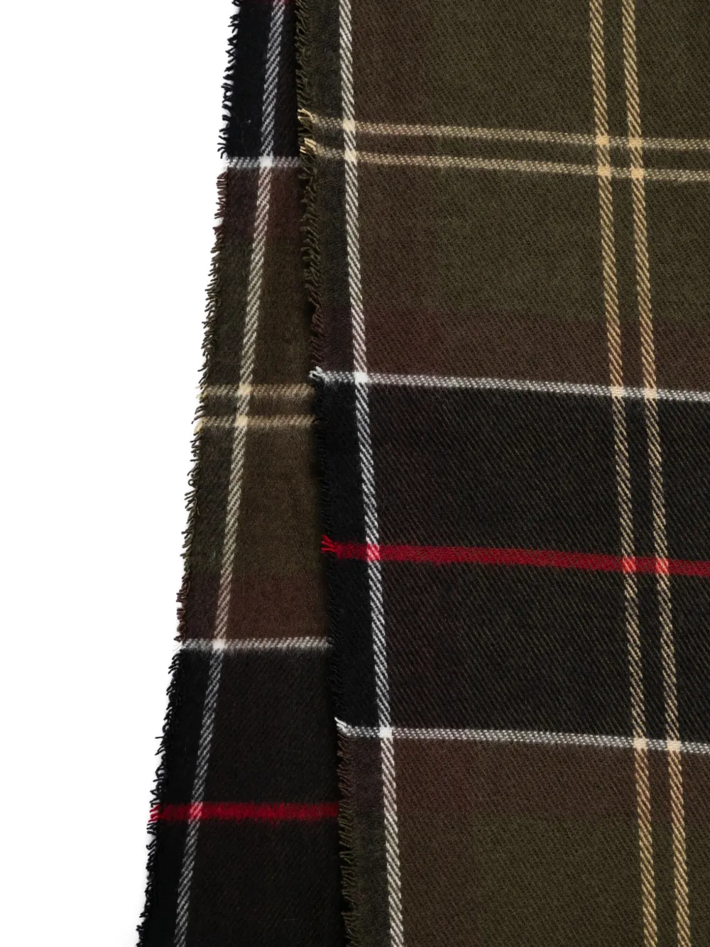 Barbour tartan scarf set - Groen