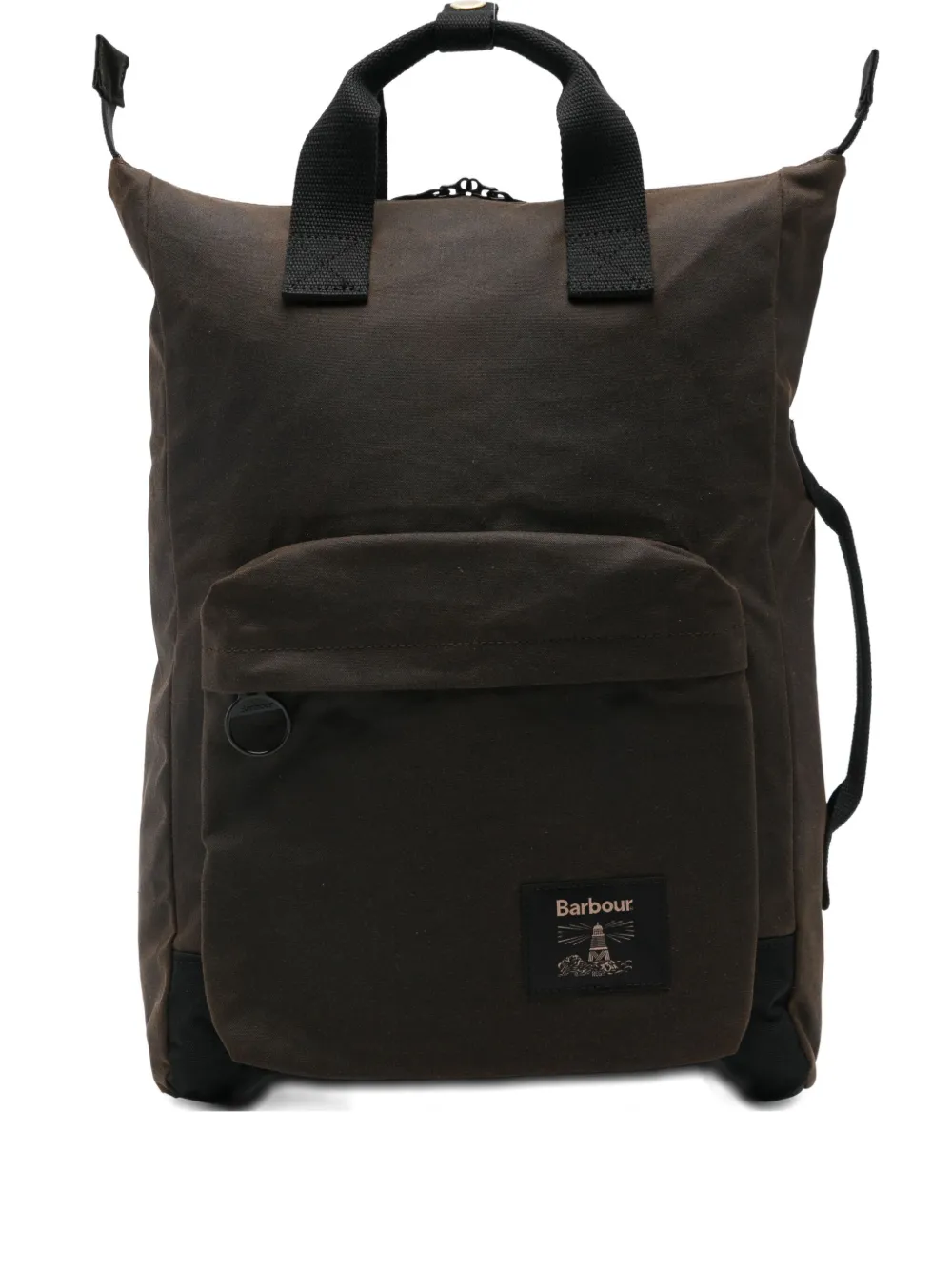 Barbour Versatile Backpack Featuring Adjustable Straps In Green