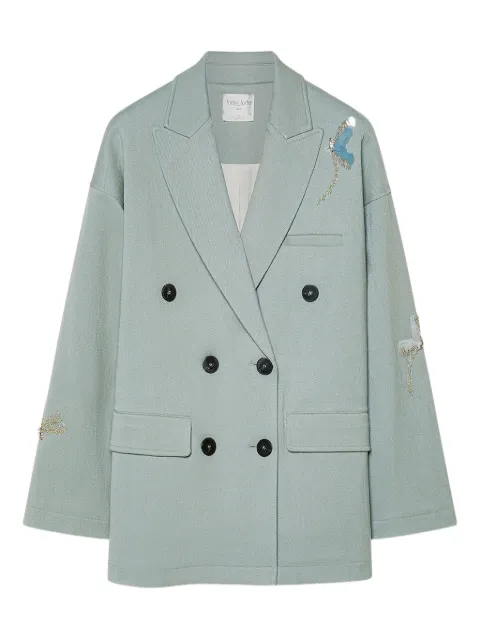 Forte Forte embellished double-breasted jacket