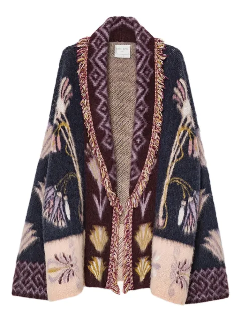 Forte Forte fringed patterned cardigan