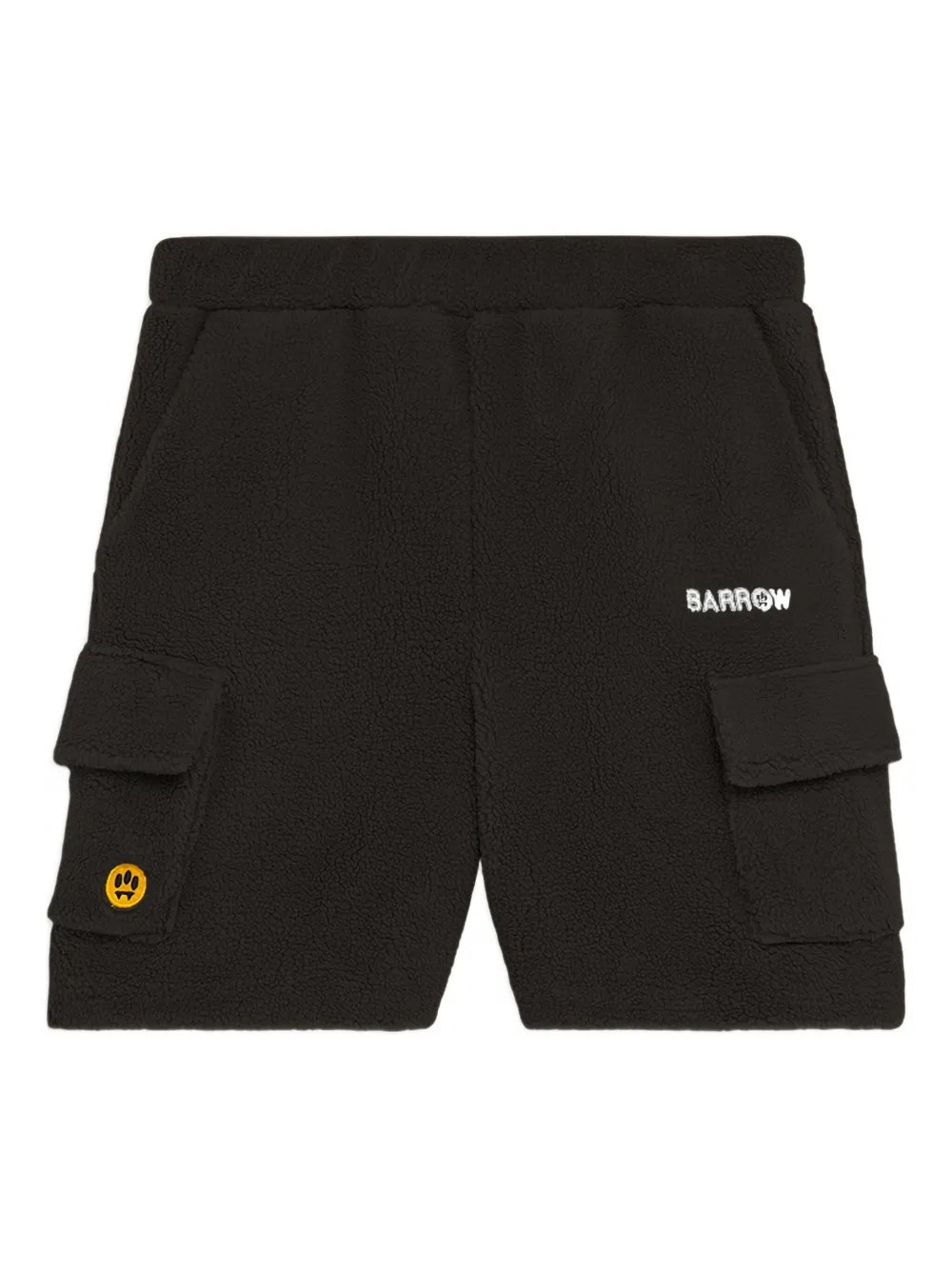 Barrow Embroidered-logo Shorts In Black