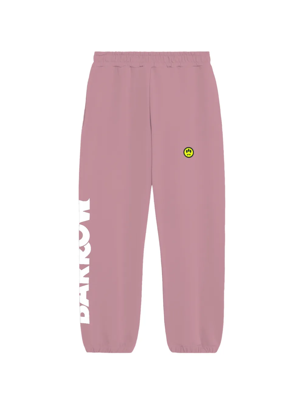 BARROW smiley logo trousers - Rosa