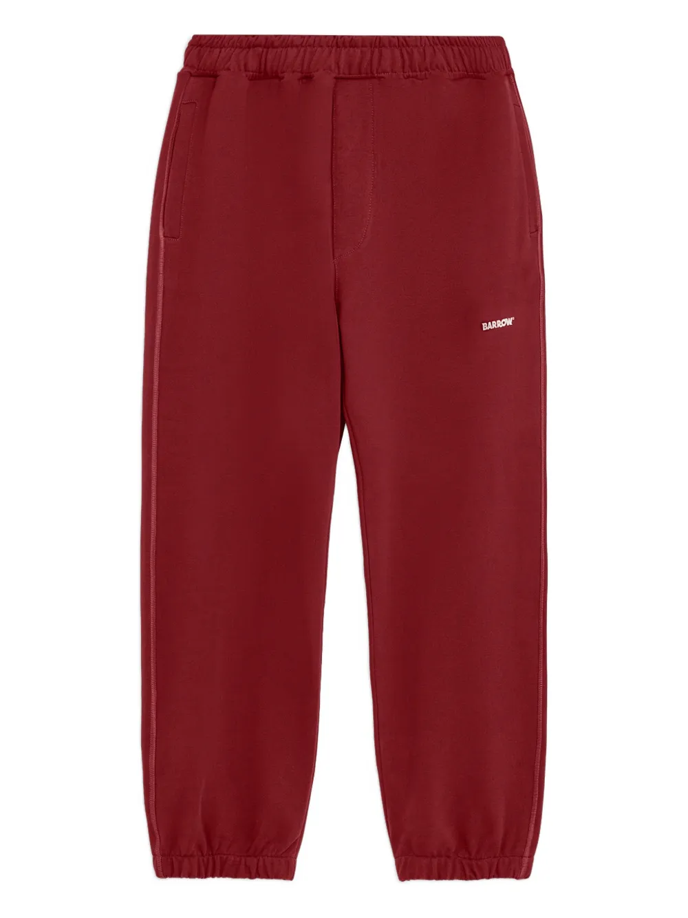 Barrow Logo-detail Track Pants In Red