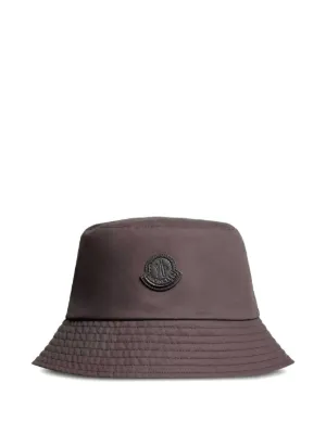 Moncler バケットハット | ブルー | FARFETCH JP