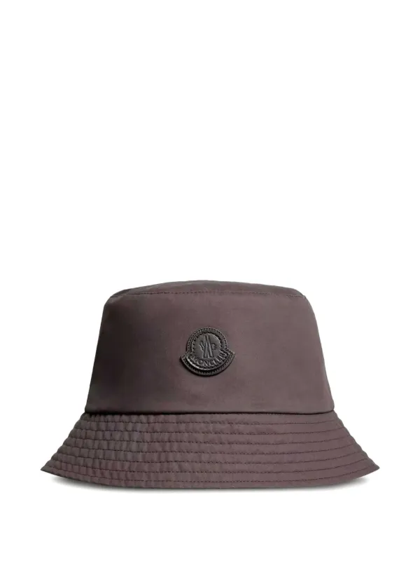 Moncler リバーシブル バケットハット | グレー | FARFETCH JP