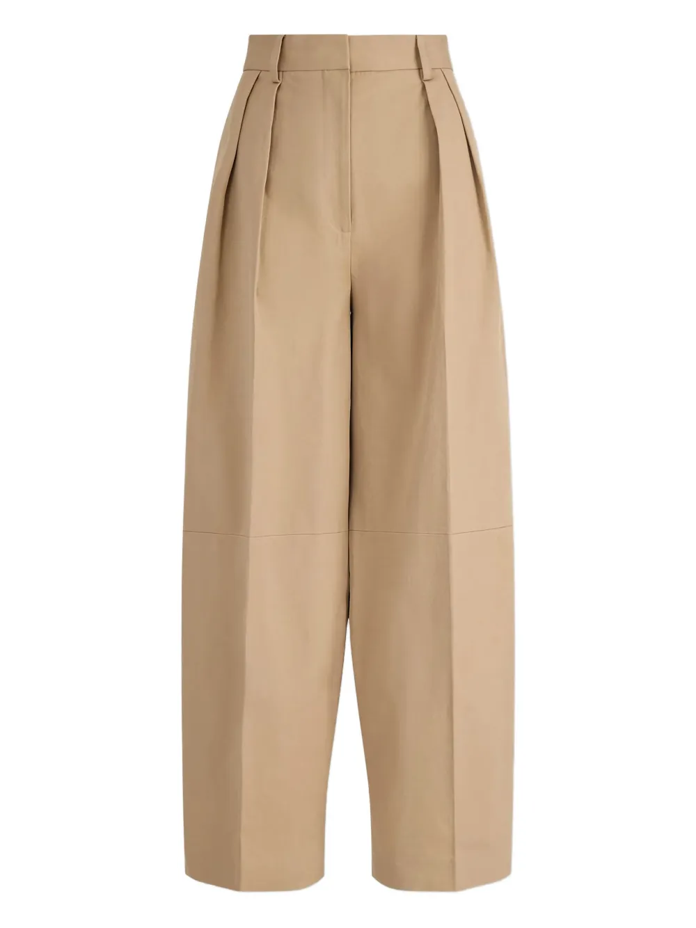 Altuzarra pleated gabardine trousers | Neutrals | Image 1