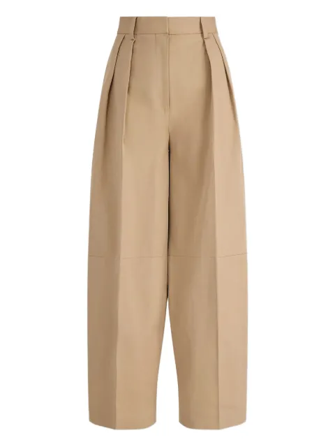 Altuzarra pleated gabardine trousers