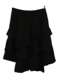Black Comme Des Garçons ruffled skirt
