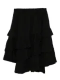 Black Comme Des Garçons ruffled skirt