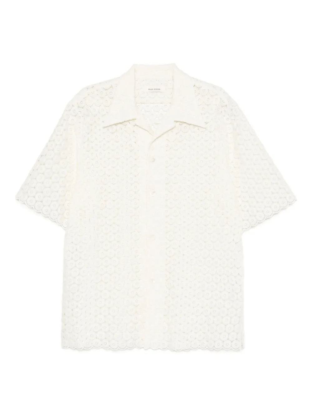 Wales Bonner Highlife Bowling shirt | Neutrals | Image 1