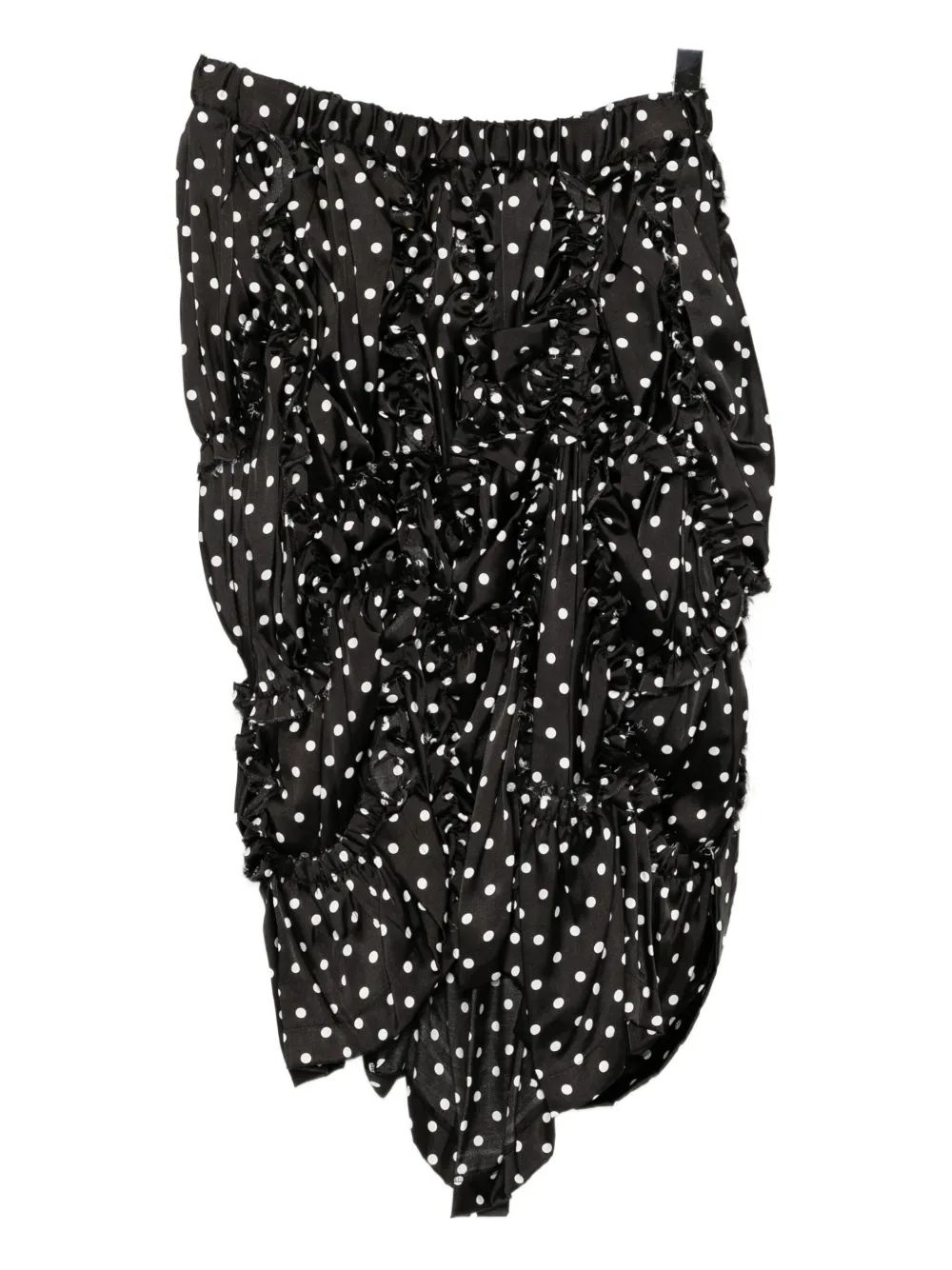 Black Comme Des Garçons Rok met stippen - Zwart