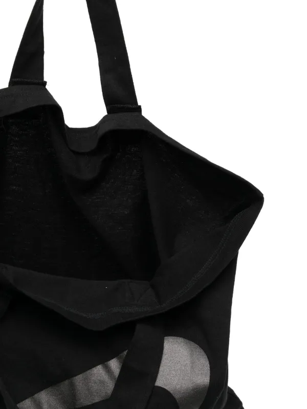 Black Comme Des Garçons x Nike プリント ハンドバッグ | ブラック