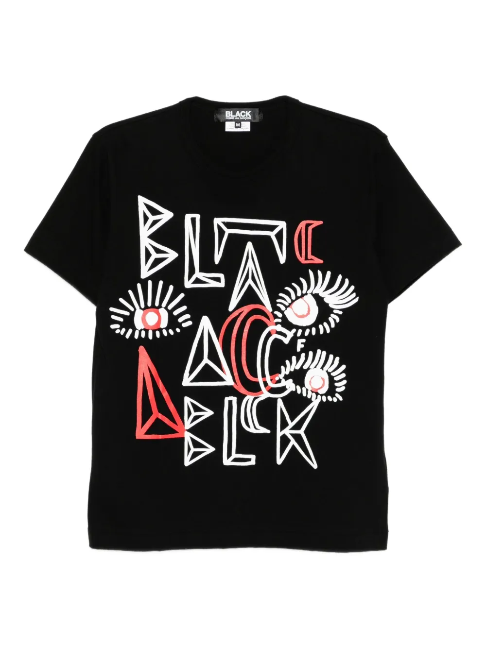 Black Comme Des Garçons グラフィック Tシャツ - ブラック Black Comme Des Garçons グラフィック Tシャツ - ブラック