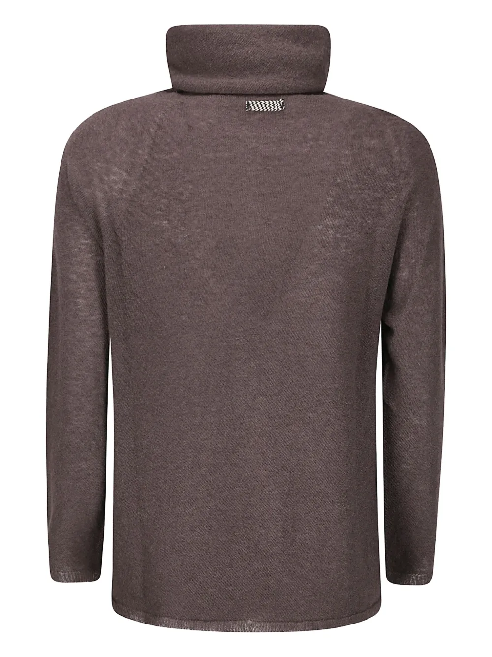 Archivio B Turtleneck Cashmere Sweater In Brown