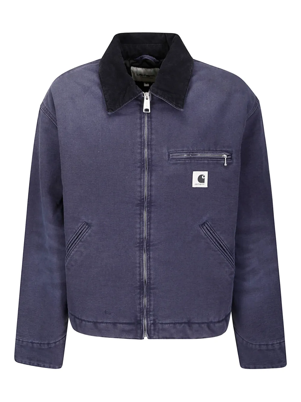 Carhartt WIP logo-patch bomber jacket | Blue | Image 1