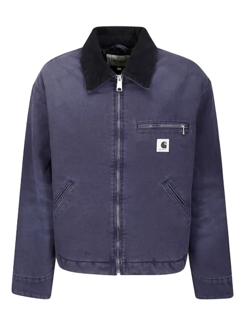 Carhartt WIP logo-patch bomber jacket