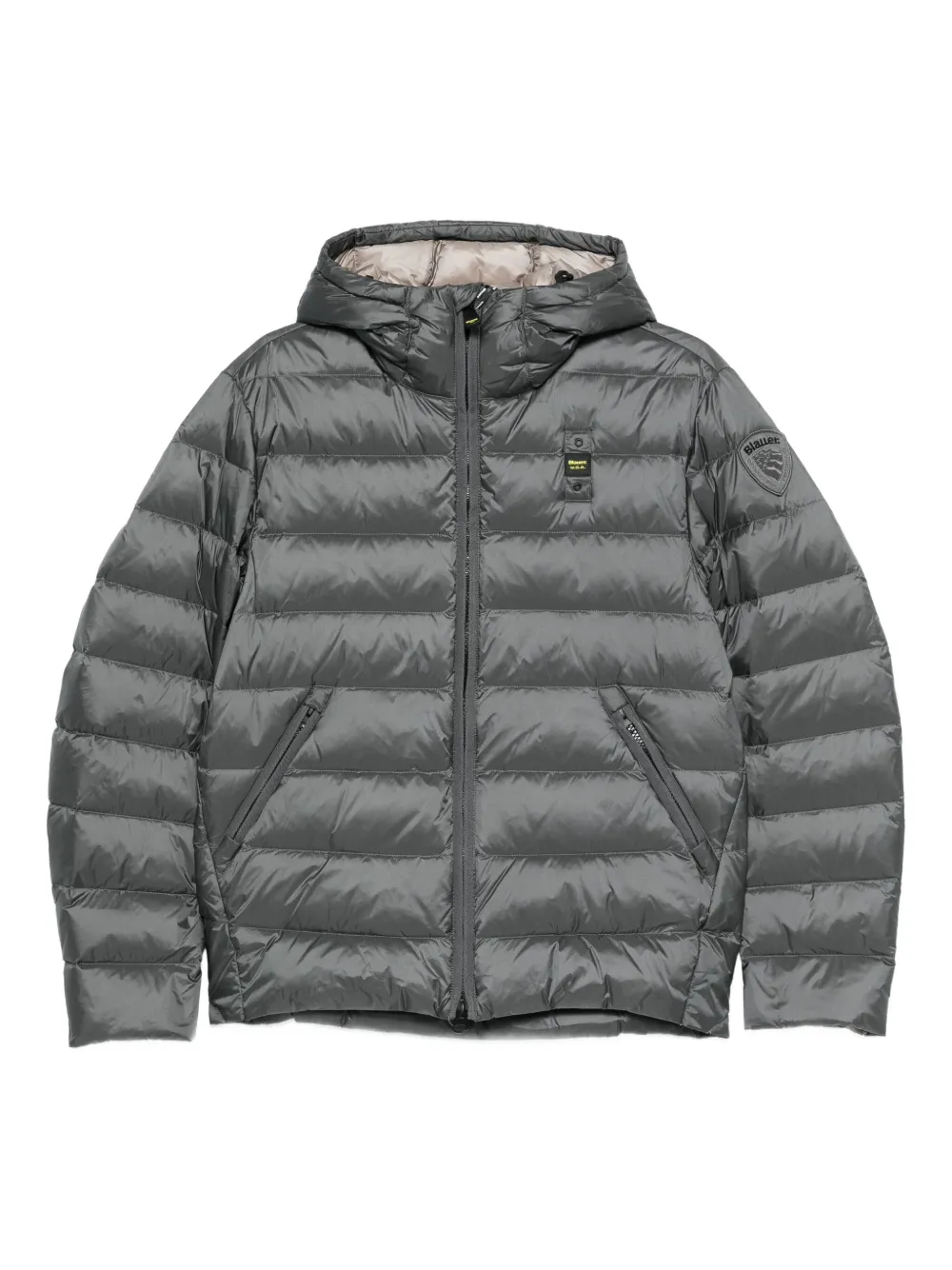 Blauer chamarra Acton con capucha y cierre | gris | Image 1