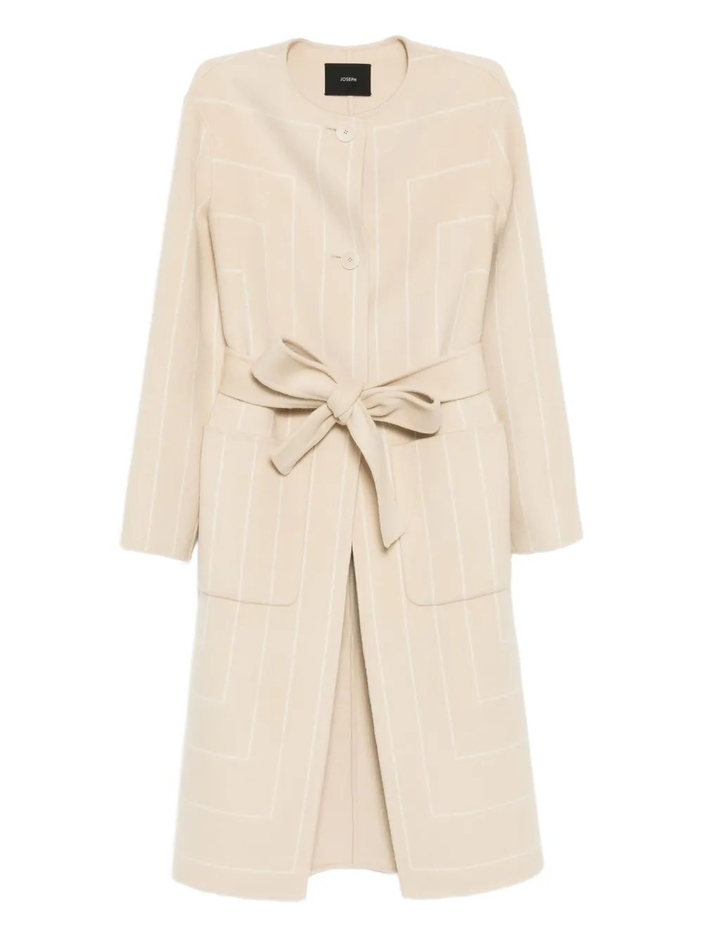 JOSEPH geometric-print coat | Neutrals | Image 1
