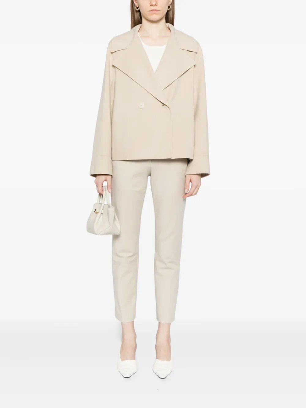 JOSEPH Coleman broek - Beige