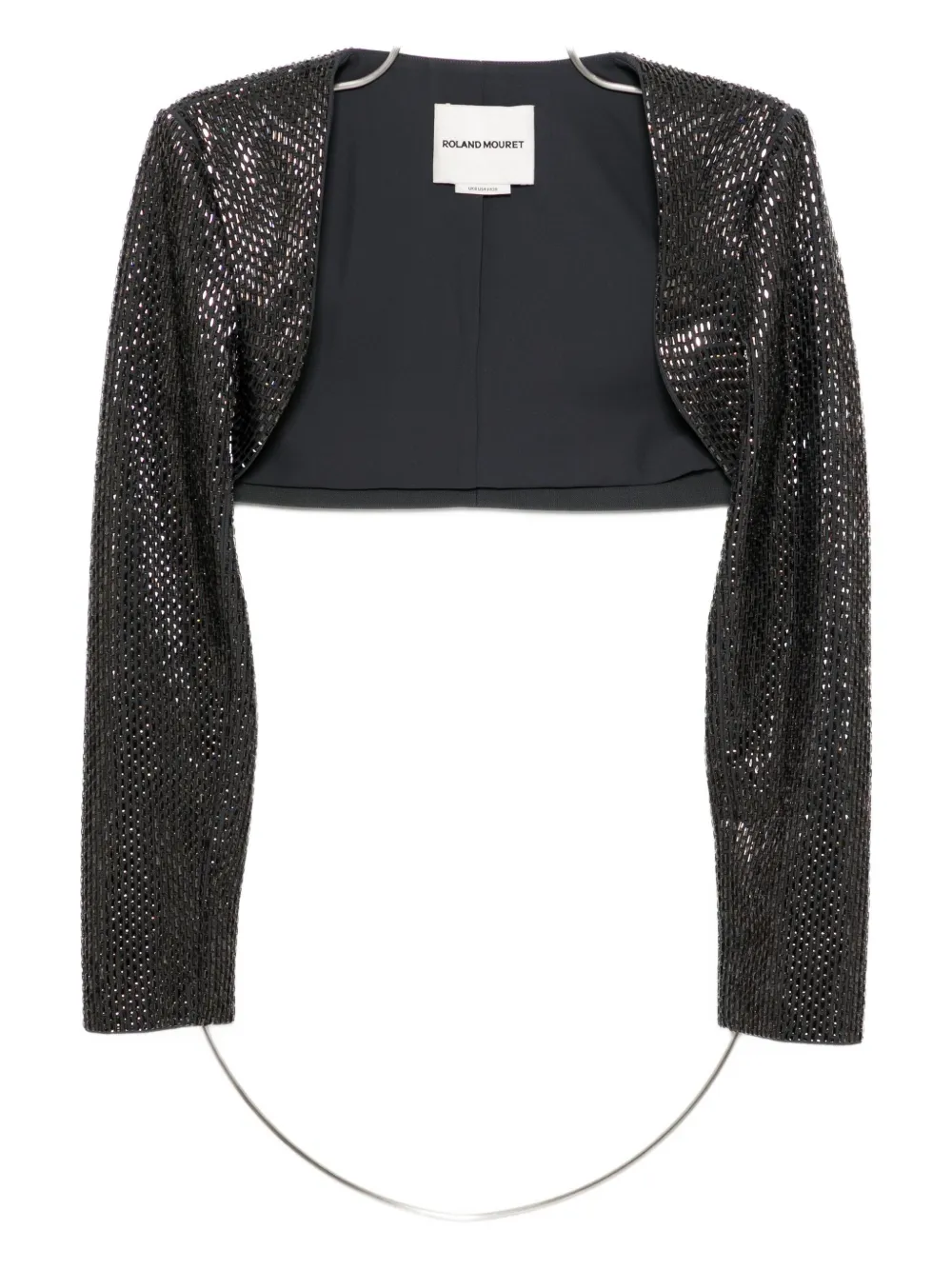 Roland Mouret Diamante Jacket In Black
