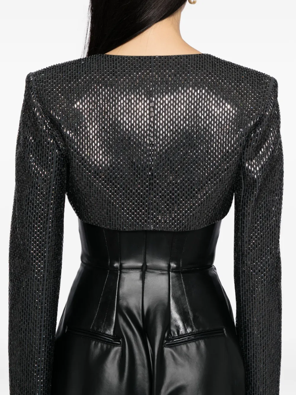 Roland Mouret Diamante jack Grijs