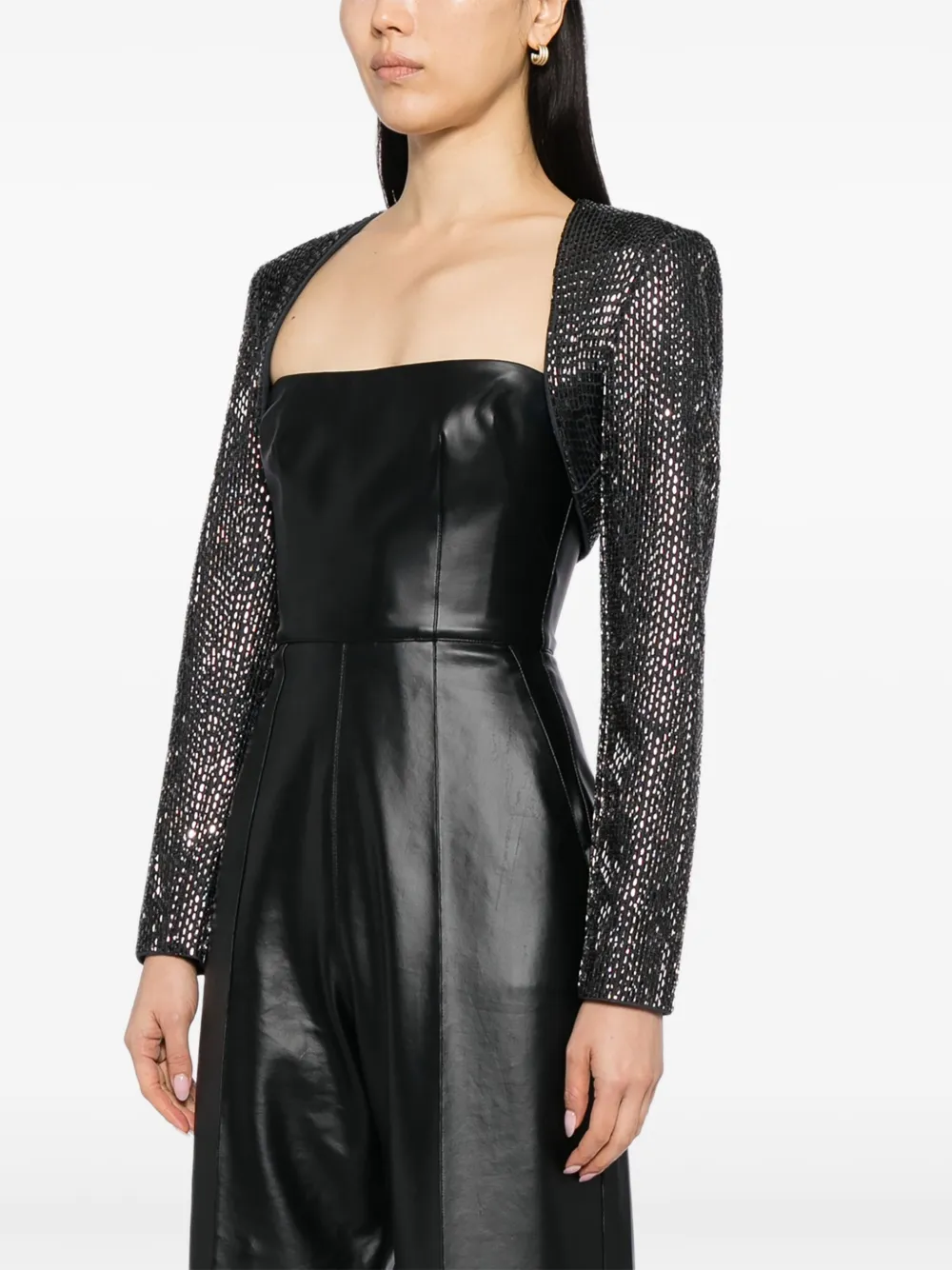 Roland Mouret Diamante jack Grijs