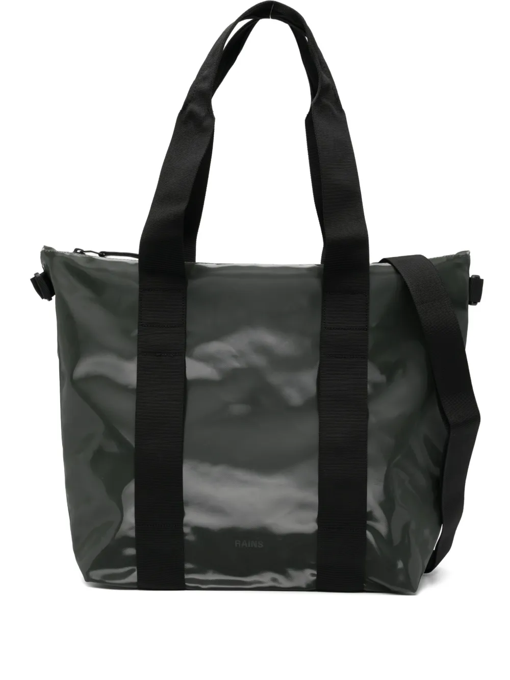 Rains Mini W3 Tote Bag In Pink