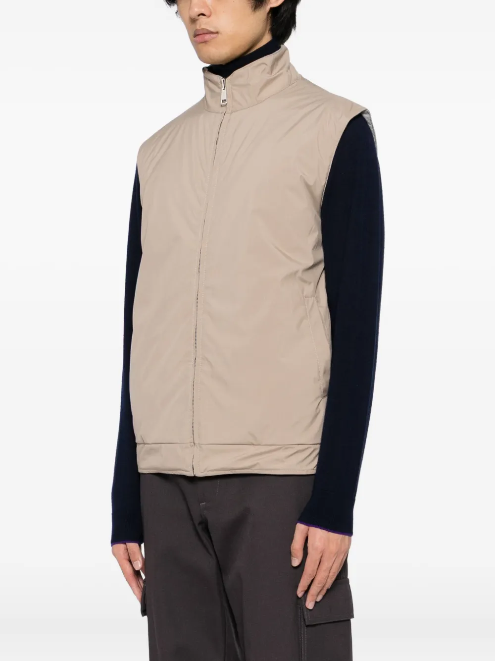 Aurélien Resort Gilet In Neutral