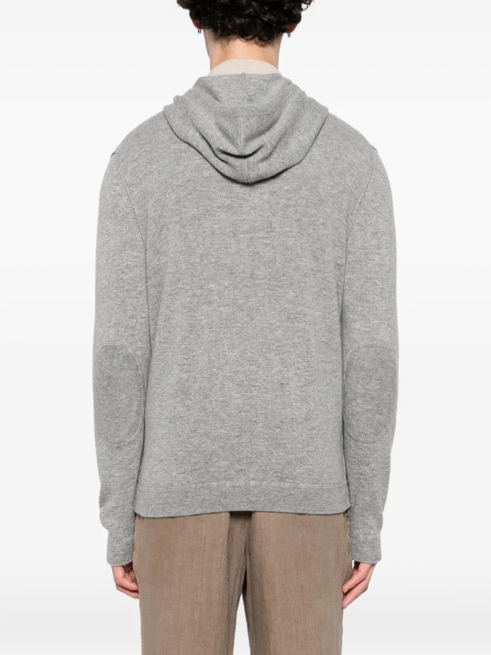 Allude Vest met capuchon Grijs