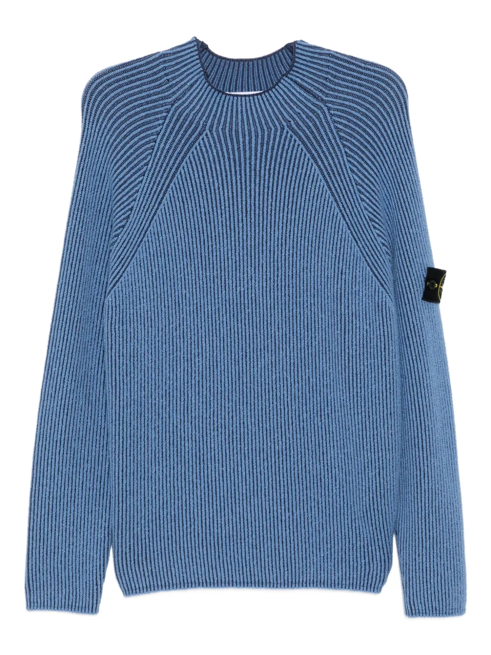 Stone Island logo-patch jumper | Blue | Image 1