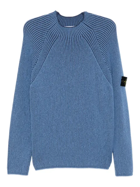 Stone Island logo-patch jumper