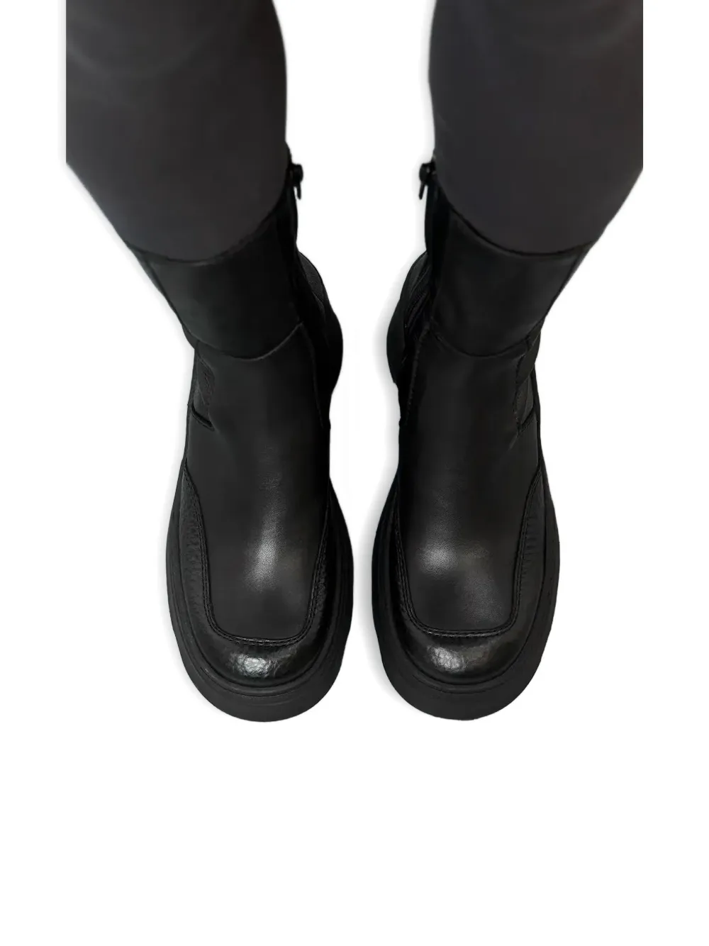 Miista 100mm Deandra Platform Ankle Boots In Black