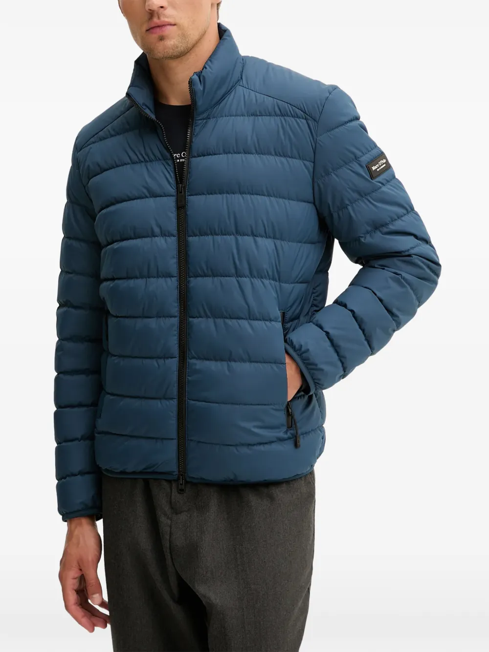Marc O'Polo Gewatteerd jack Blauw