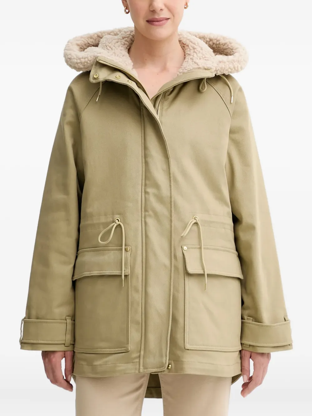Marc O'Polo hooded Jacket | Neutrals | Image 1