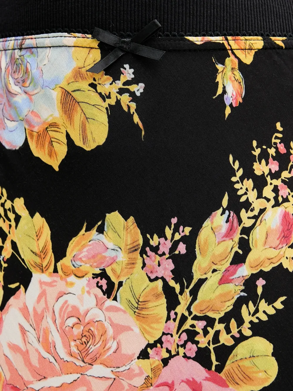 Never Fully Dressed Floral Bow-detail Midi Skirt In Multi