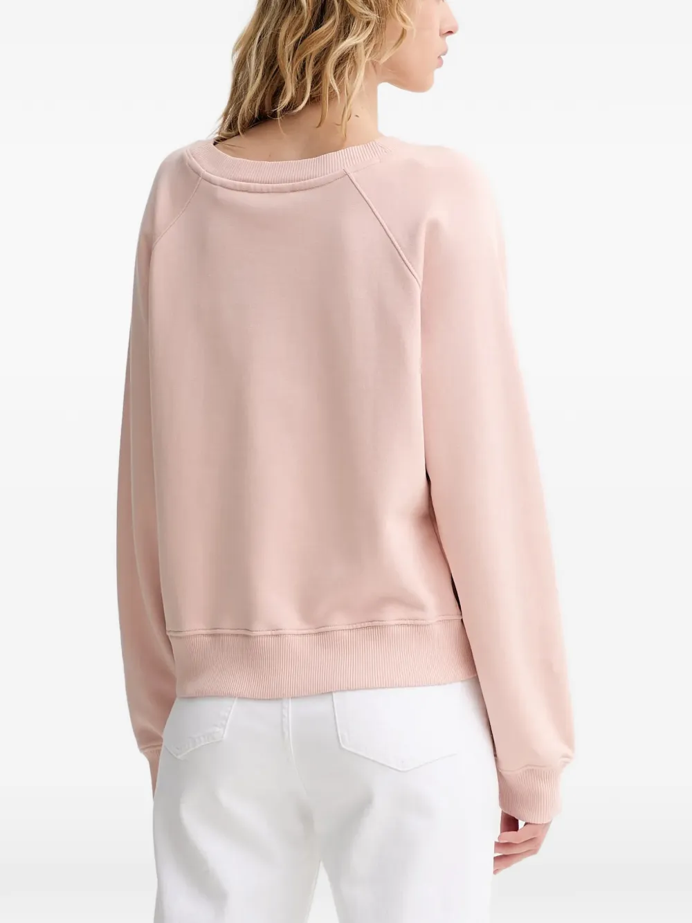 Marc O'polo Long-sleeve Sweater In Pink