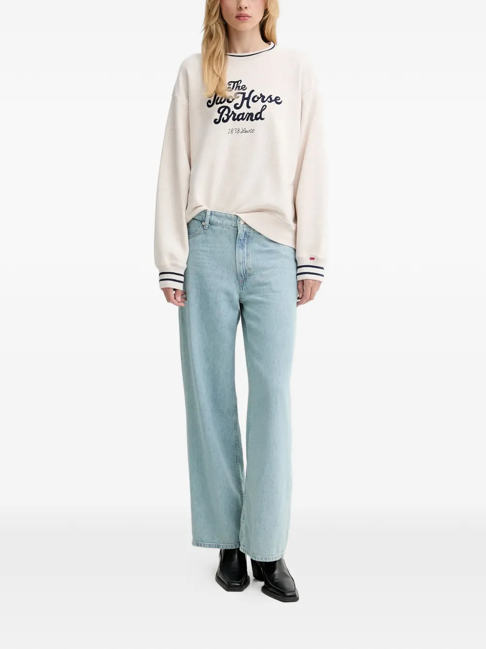 Marc O'Polo button-up trousers - Blauw