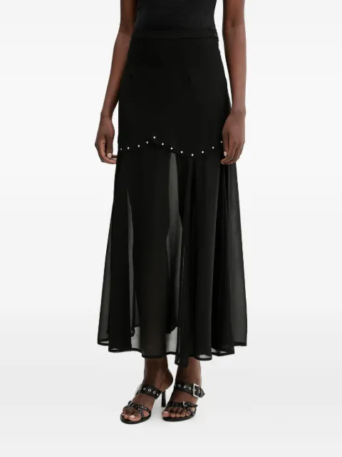 NEVER FULLY DRESSED A-line maxi skirt